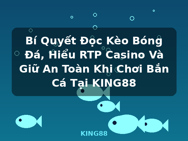 Bí Quyết Đọc Kèo Bóng Đá, Hiểu RTP Casino Và Giữ An Toàn Khi Chơi Bắn Cá Tại KING88 - KING88